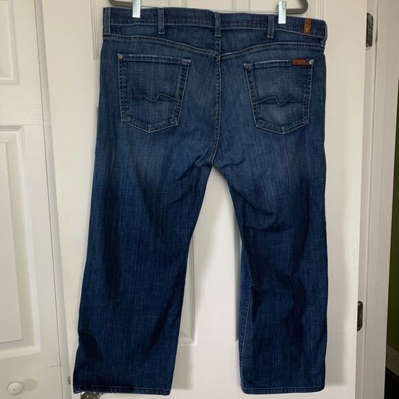7 for All Mankind Mens Relaxed Fit Austyn Jeans Size 40 - Picture 3 of 10